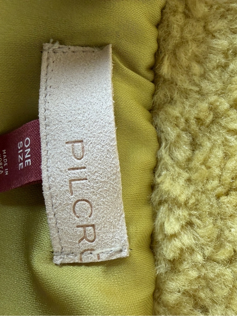 Anthropologie Pilcro Faux Fur Shearling Vest | One Size - Picture 4 of 6